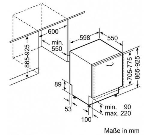 Посудомоечная машина NEFF s52m65x4