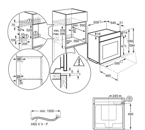 Духовой шкаф ELECTROLUX EOB8S39Z