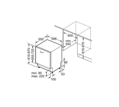 Посудомоечная машина BOSCH SMV6ECX51E