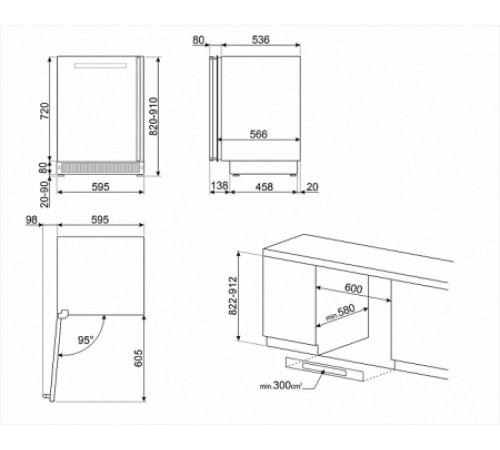 Винный шкаф SMEG CVI138LG