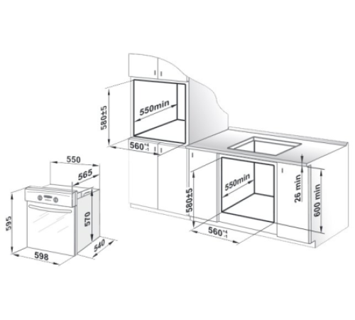 Духовой шкаф GEFEST ДА 622-02 К55