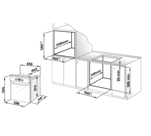 Духовой шкаф GEFEST ДА 622-03 К69S