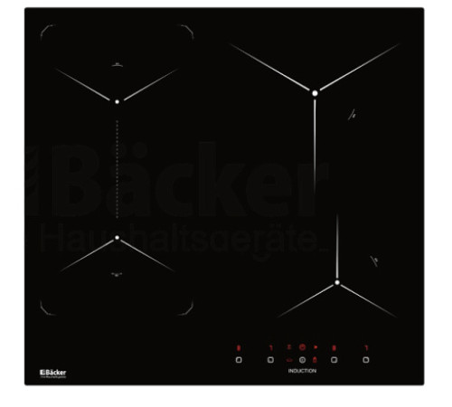 Варочная поверхность BACKER BIH604-1T-S5 Black