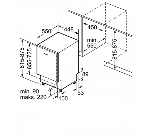 Посудомоечная машина BOSCH SPV25FX60R