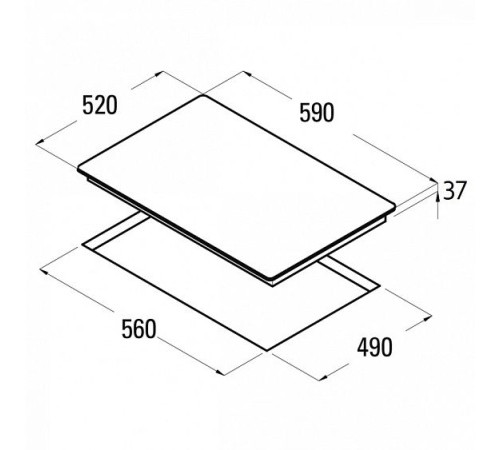 Варочная поверхность CATA AHL64