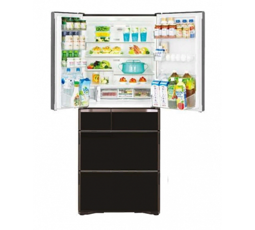 Холодильник  HITACHI R-G630GU XK (Crystal Black)