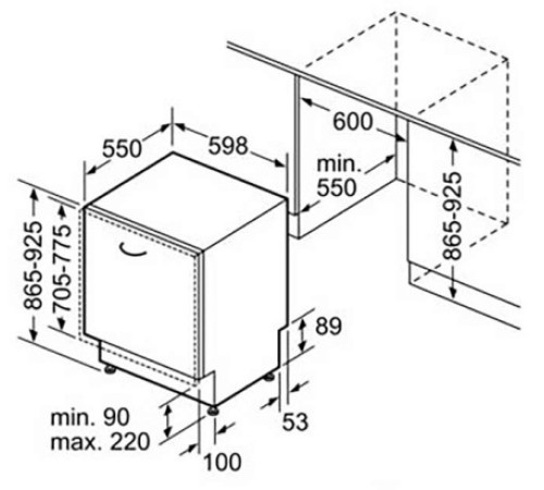 Посудомоечная машина BOSCH SBV6ZDX49E