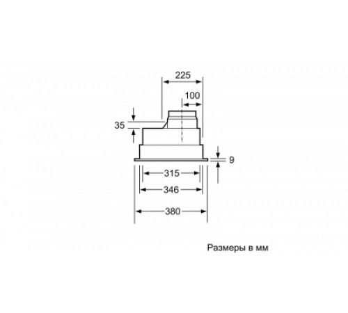 Вытяжка NEFF D5855X1