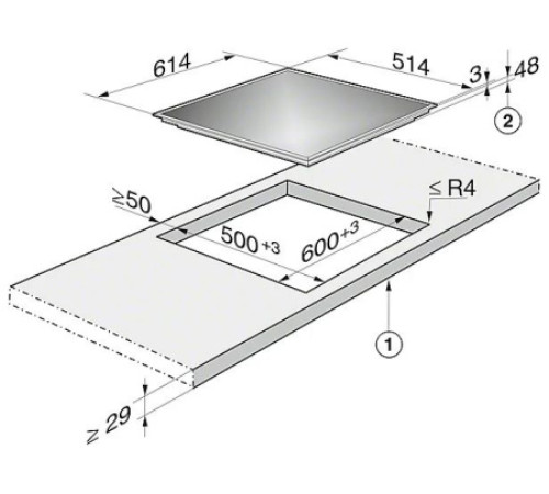Варочная панель Miele KM 6090 LPT