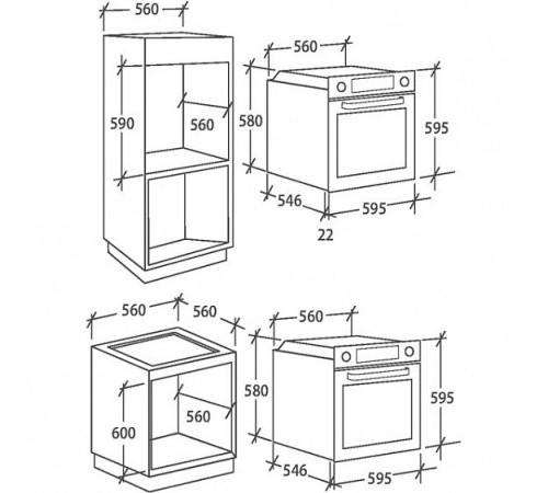 Духовой шкаф Candy FCP 612 XL