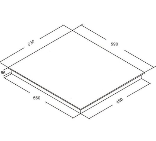Варочная поверхность AKPO PIA 6093119FZ BL