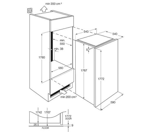 Холодильник Haier A2F635CCMV