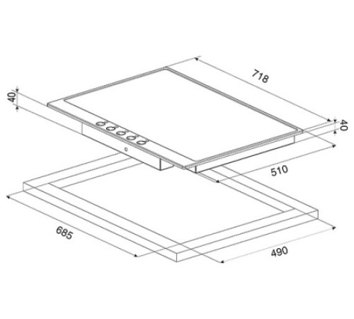 Поверхность SMEG p775ao