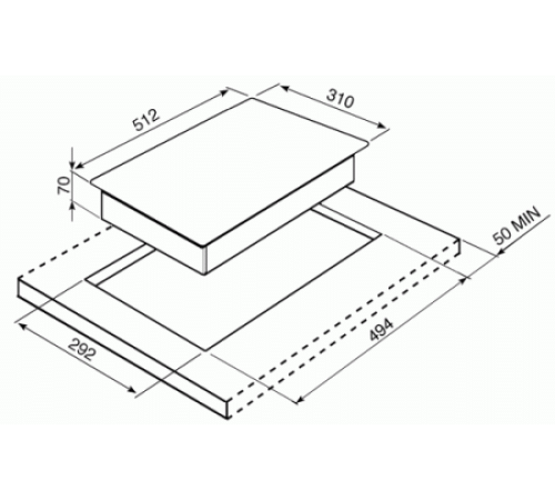 Варочная панель SMEG PGF30T-1