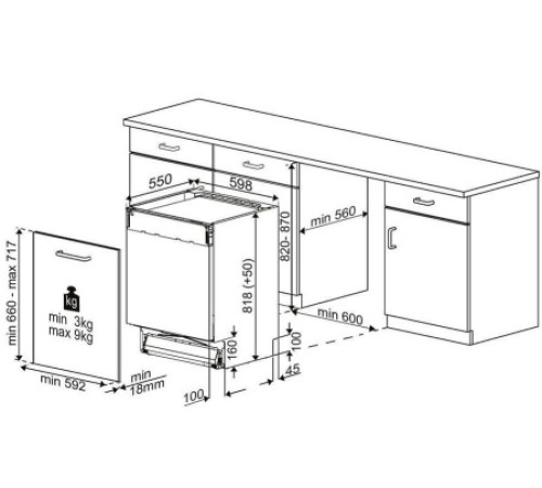 Посудомоечная машина INDESIT DI 4C68