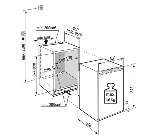 Морозильная камера LIEBHERR IFd 3904