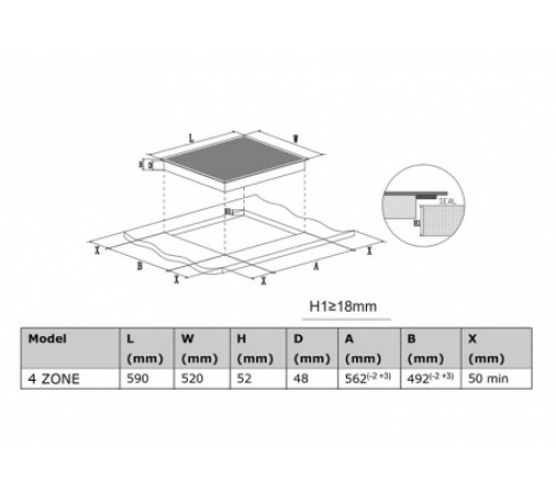 Варочная поверхность HAIER HHY-C64NVTB