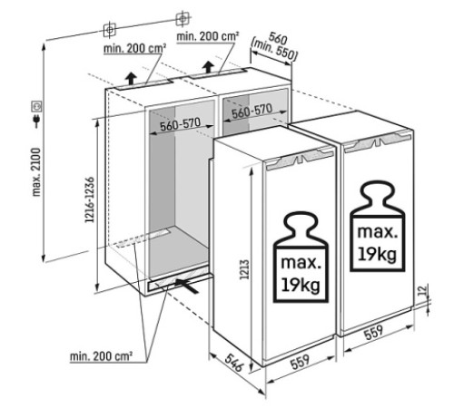 Холодильник LIEBHERR IXRF 4155