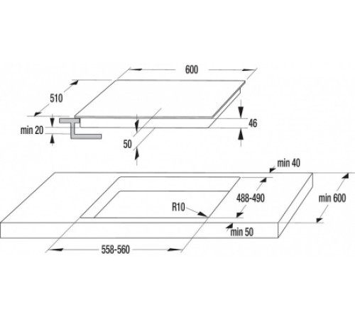 Поверхность GORENJE it 641 ora