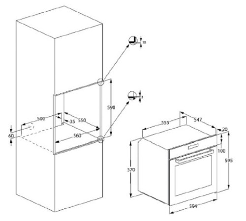 Духовой шкаф INDESIT IBFTE 3644 IX