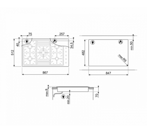 Поверхность SMEG pgf95f-4
