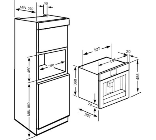 Кофемашина SMEG cmsc45ne