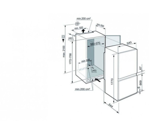 Холодильник LIEBHERR ics 3314