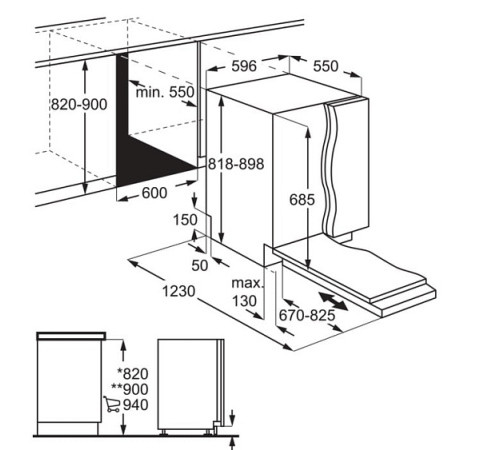 Посудомоечная машина ELECTROLUX EEC967310L