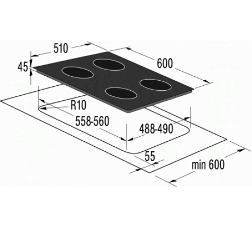 Варочная поверхность Gorenje IT 6 SYB