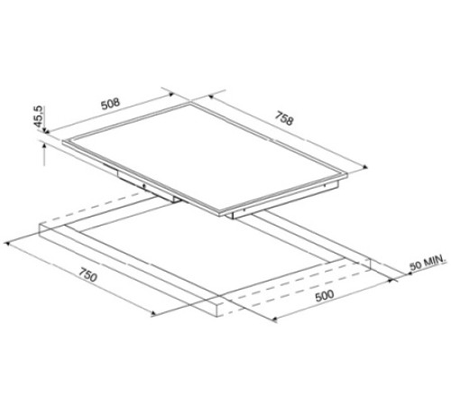 Поверхность SMEG se2772cx2