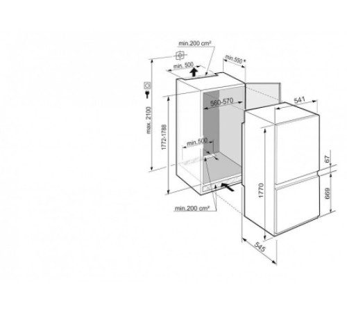 Холодильник LIEBHERR ICBNSe 5123
