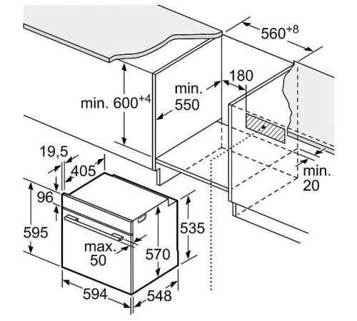 Духовой шкаф NEFF B2ACG7AN0