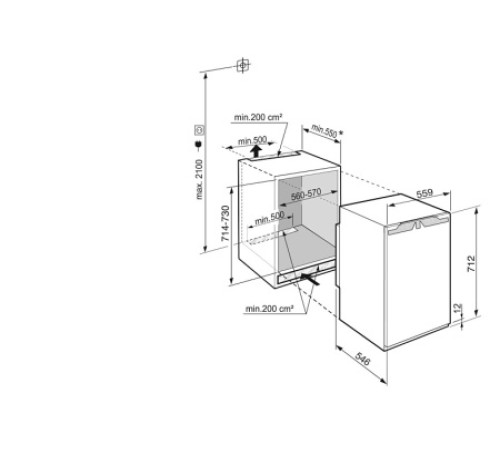 Морозильная камера LIEBHERR IFNE 3553