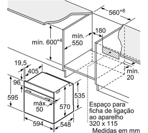 Духовой шкаф BOSCH HBG5780W0