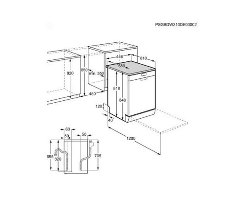 Посудомоечная машина ELECTROLUX ESS43210SX