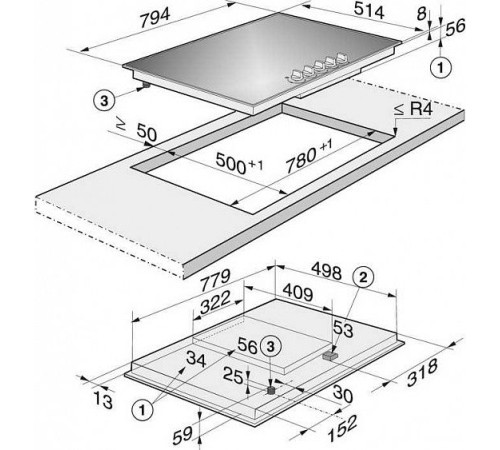 Поверхность MIELE km 371 g