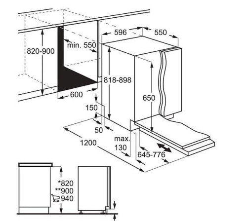 Посудомоечная машина AEG FSS5261XZ
