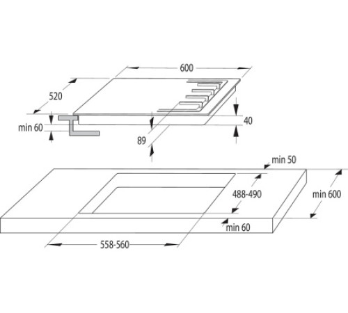 Варочная поверхность GORENJE G641XHF
