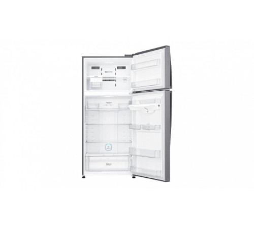 Холодильник LG GN-H702HMHZ серебристый