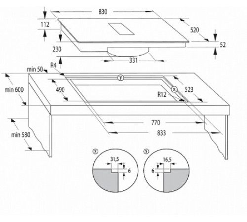 Варочная поверхность GORENJE HET949BSC
