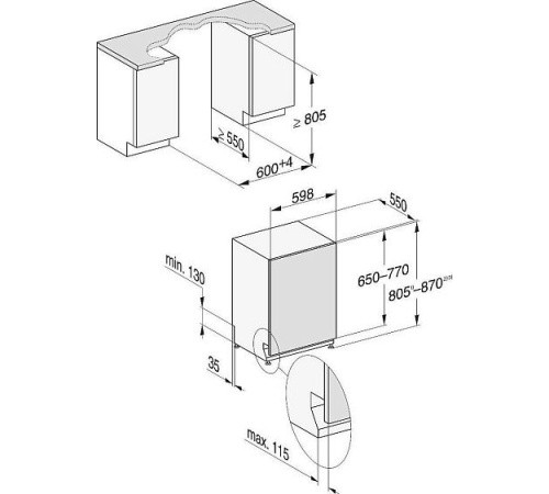Посудомоечная машина MIELE G 7191 SCVi AutoDos 125 Ed