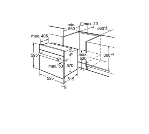 Электрический духовой шкаф SMEG SF700BS