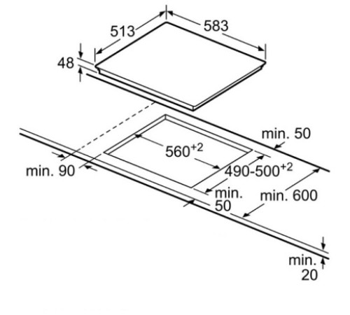Варочная поверхность BOSCH PKN645BA1E