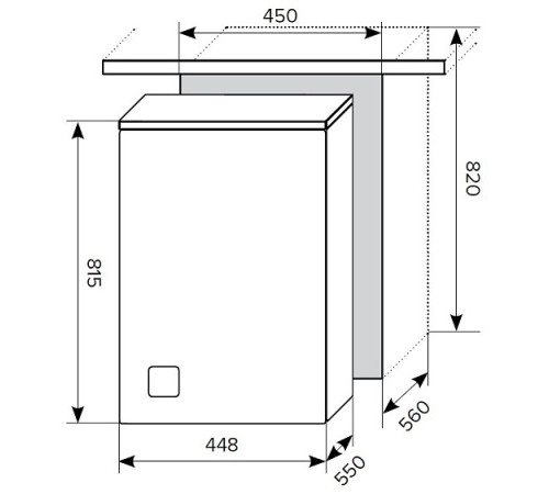 Посудомоечная машина AKPO ZMA45 Series 7 Autoopen