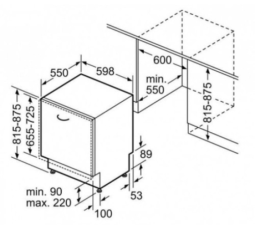 Посудомоечная машина SIEMENS SN 678X36UE