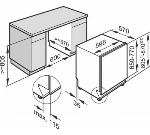 Посудомоечная машина MIELE G 6891 SCVi K2O