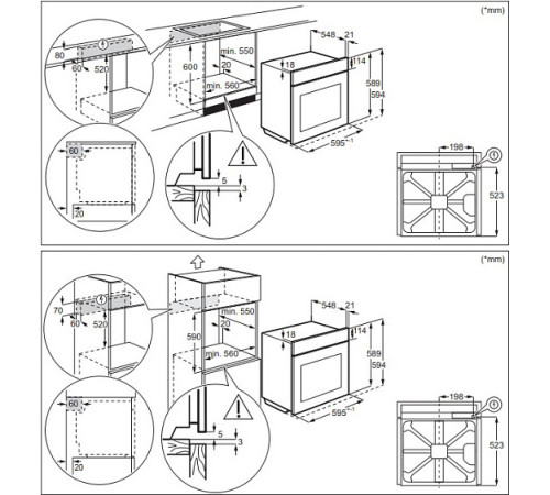 Духовой шкаф ELECTROLUX EOE8P39V