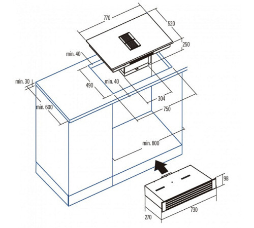 Варочная поверхность CATA IAS 770